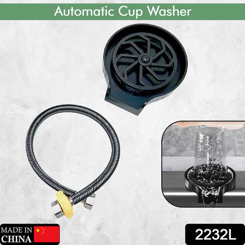 AUTOMATIC CUP WASHER OR GLASS RINSER FOR KITCHEN SINK BLACK KITCHEN SINK CLEANING SPRAY CUP WASHER BAR GLASS WASHER 2232L