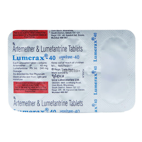 Artemether And Lumefantrine Tablets