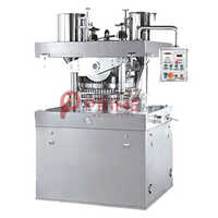 High Speed Rotary Tablet Press Machine - Stainless Steel, 144x143x192 Cm, Silver | 415v, 50 Hz, 222000-366000 Tablets/hour, Automatic Control