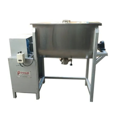 Ribbon Blenders - Stainless Steel Construction, Silver Finish | Versatile Mixing Solution for Enhanced Efficiency