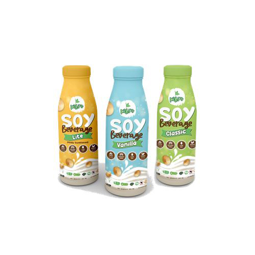 Premium Vegan Soy Milk Packaging: Bottle