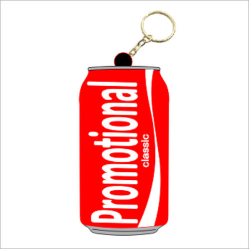 Red Silicone Rubber Promotional Keychain