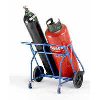 Ms Double Gas Cylinder Trolley Capacity(load): 100-200  Kilograms (kg)