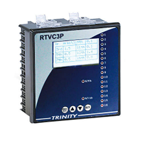 Three CT Type LCD Display New Power Factor Correction Relay