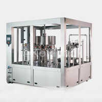 Automatic Pet Bottle Filling Machine - Metal Build , Lower Energy Consumption, Human Machine Interface, Automatic Operation, Beverage Application