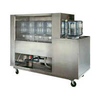 Ss Jar Rinsing Machine - Stainless Steel 304/316 | Automatic, Electric Power Source, Human Machine Interface, 300 Kg Weight, Durable Design