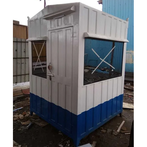 White Steel Prefab Guard Cabin