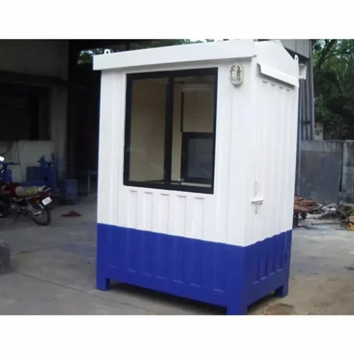 White Security Porta Cabin