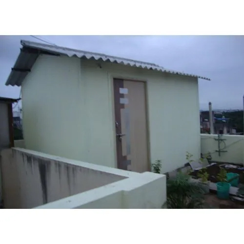 White Roof Prefab Building