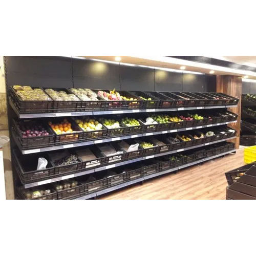 Supermarket Vegetable Display Rack