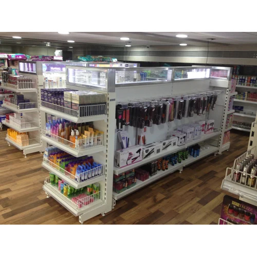 Supermarket End Cap Unit Rack