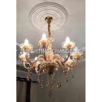 Polished 10 Lamp Hanging Led  Chandelier