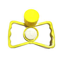 46mm Plastic Bottle Handle Cap - Plastic Material, Various Sizes Available | Worm Embossed Design For Enhanced Grip And Secure Bottle Usage