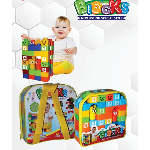 44 Pcs Blocks Plastic Toys