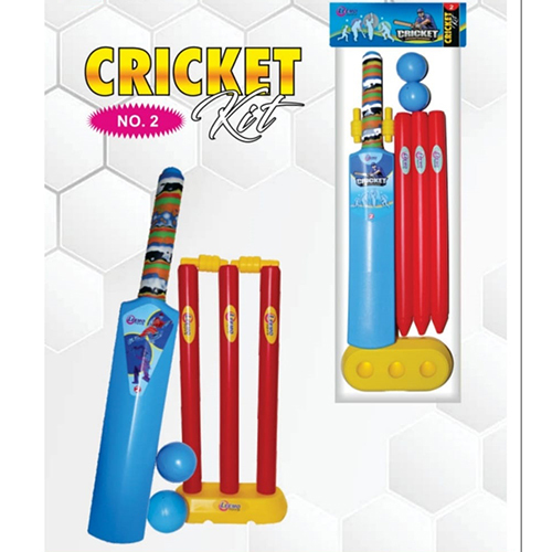Number 2 Cricket Kit Plastic Toys