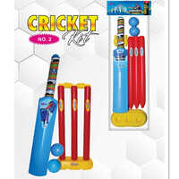 Different Available Number 2 Cricket Kit Plastic Toys