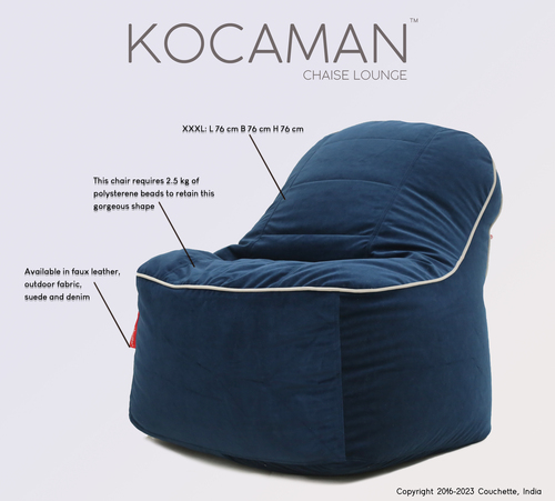 Kocaman Chaise Lounge Length: 76 Centimeter (Cm)