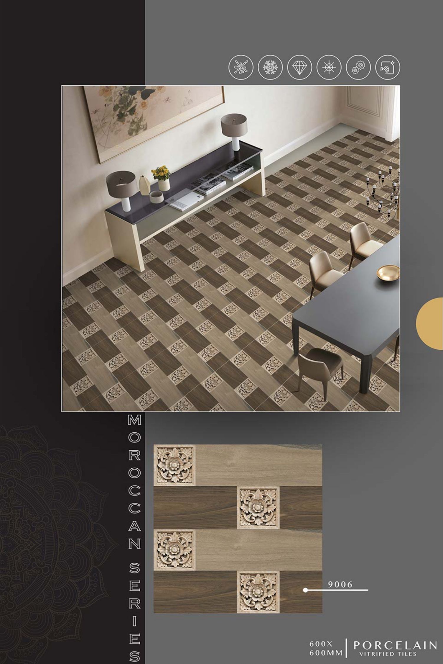 CERAMIC FLOOR TILE