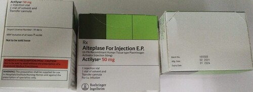 ACTILYSE 50MG