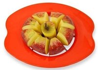 APPLE CUTTER STAINLESS STEEL BLADES FRUIT SLICER(0179)