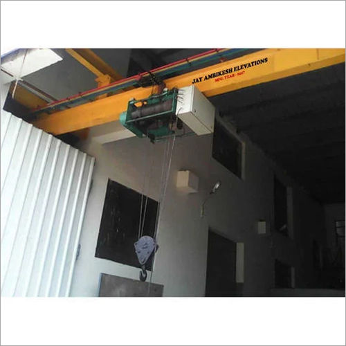 Yellow Monorail Wire Rope Hoist