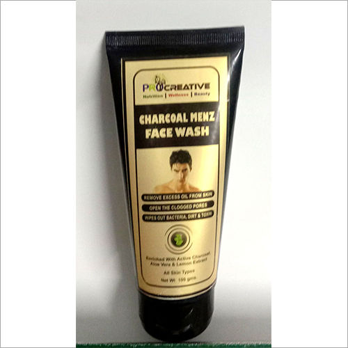 Men Charcoal Face Wash Color Code: Black