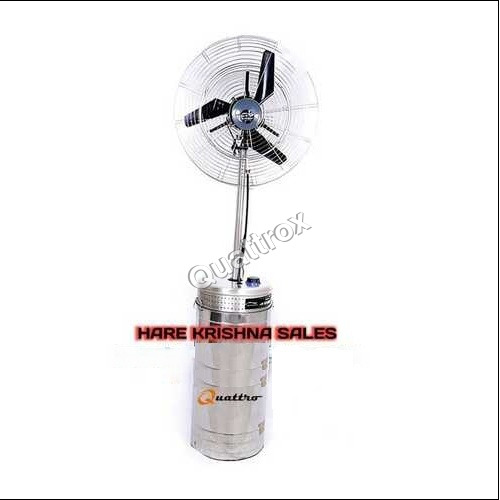 Quattro Brand Mist Fan - Color: Silver