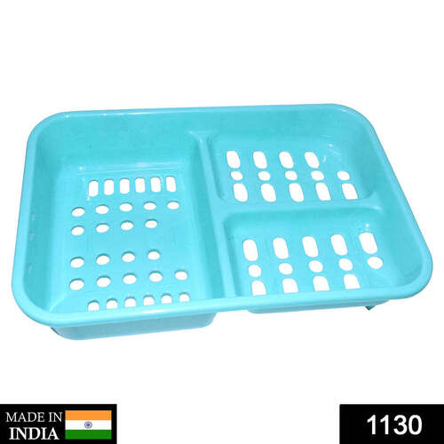 Plastic 3 in 1 Soap Case Soap Holder Soap box (1130)