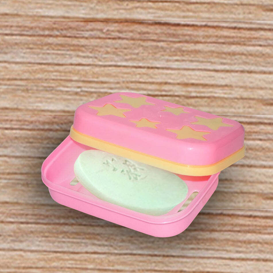 STAR DESIGNED SOAP BOX CASE HOLDER FOR BATHROOM (3700)