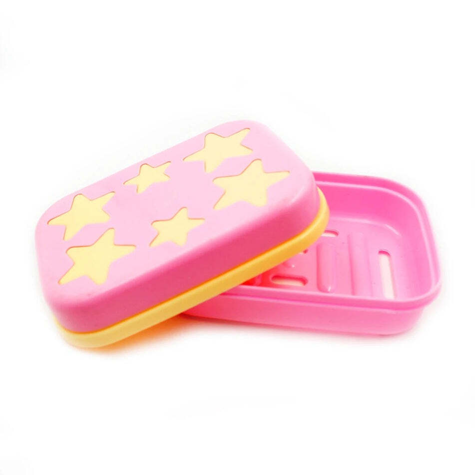 STAR DESIGNED SOAP BOX CASE HOLDER FOR BATHROOM (3700)