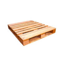 Reversible Wooden Pallets - Wood Material, Various Sizes Available, Brown Color | 4-way And 2-way Entry Design For Efficient Shipping And Packing