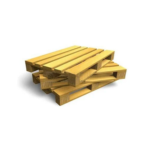 Brown Rectangular Wooden Pallets