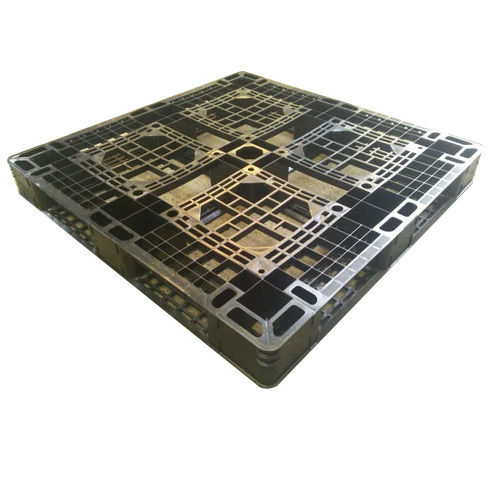 Black Rackable Plastic Pallet