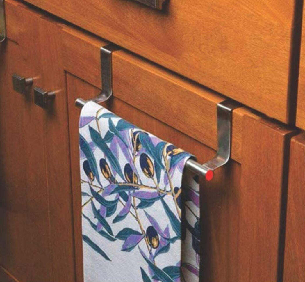 STAINLESS STEEL TOWEL HANGER FOR BATHROOM TOWEL ROD BAR BATHROOM ACCESSORIES (1604)