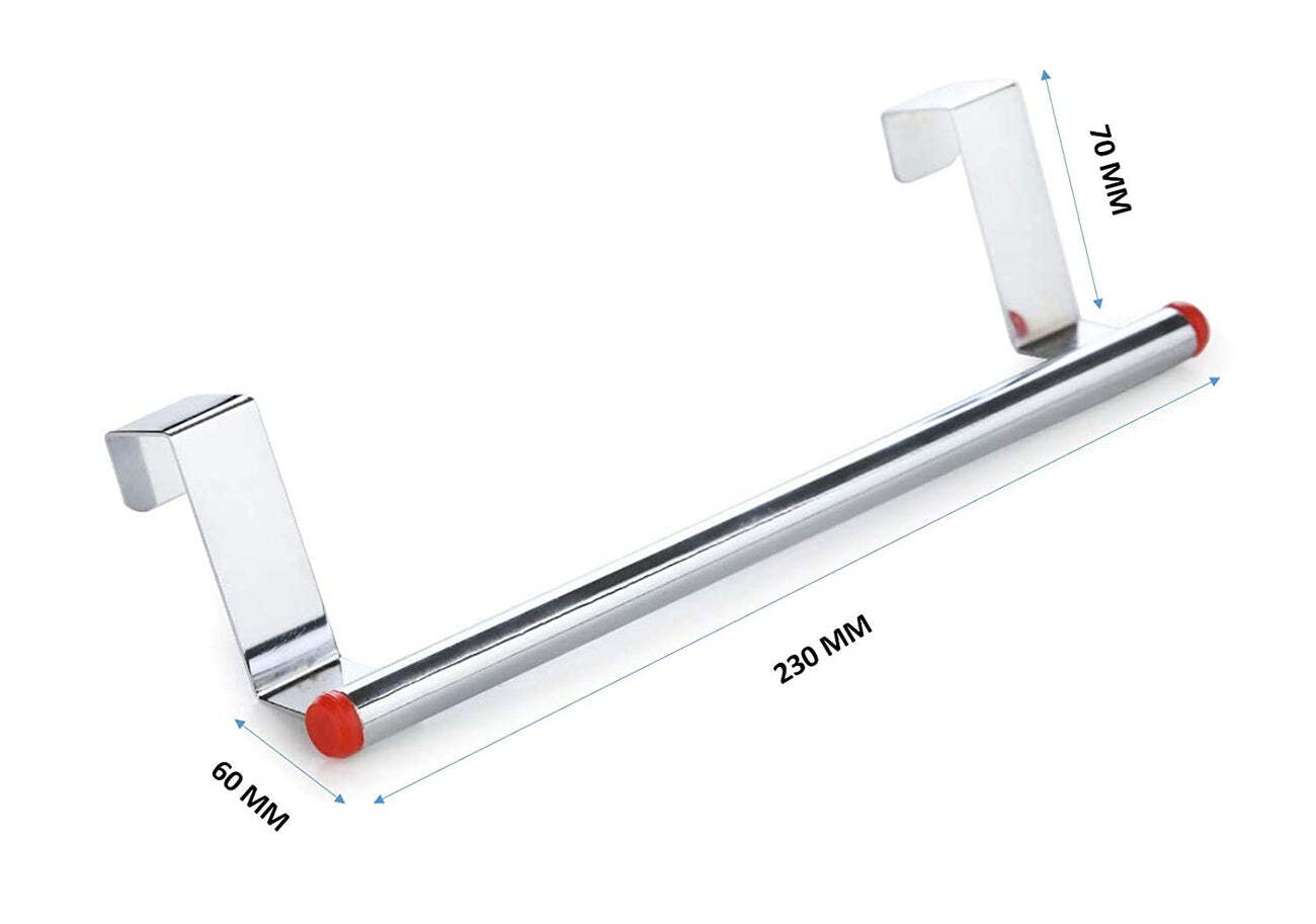 STAINLESS STEEL TOWEL HANGER FOR BATHROOM TOWEL ROD BAR BATHROOM ACCESSORIES (1604)
