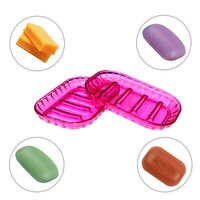 PLASTIC SOAP HOLDER SOAP CASE SOAP BOX FOR BATHROOM (4610 )