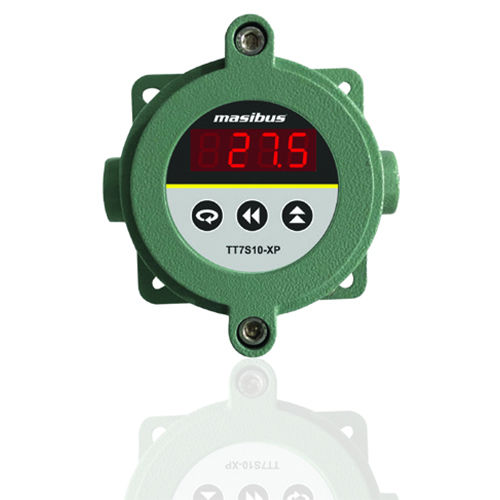 Single Compartment Loop Powered Temperature Transmitter with Display