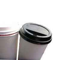 Paper Cup Lid - Paper Material, Customized Size | High Quality, Ideal For Commercial Use In Beverage Packaging