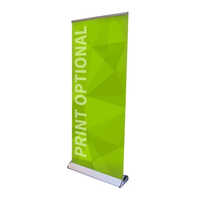 Modern Scrolling Roll Up Stand