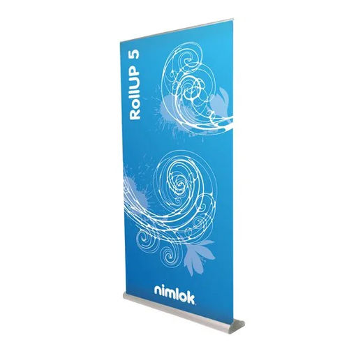 Modern Roll Up Banner Stand Design: Printed