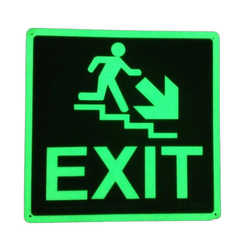 Glow In Dark Signages Size: Different Available