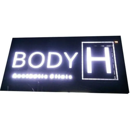 Crystal Lite Glow Signs Size: Different Available