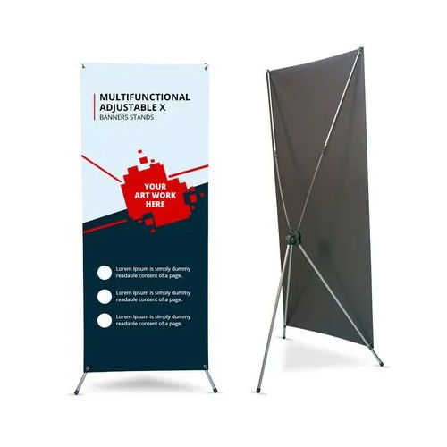 X Shape Banner Stand