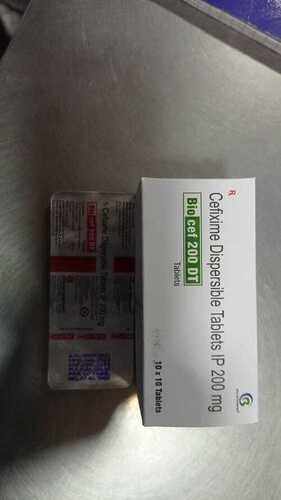 Cefixime Dispersible Tablets Ip 200 Mg