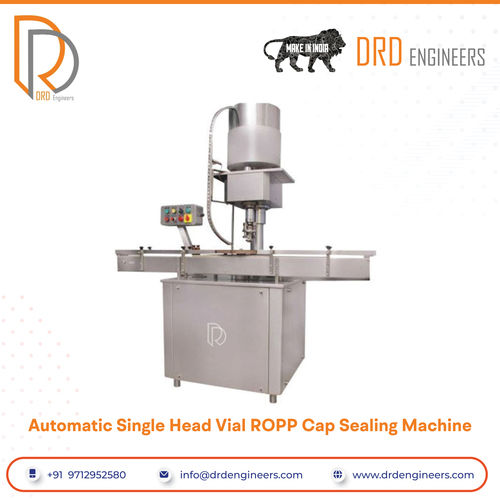 Automatic Single Head Vial ROPP Cap Sealing Machine