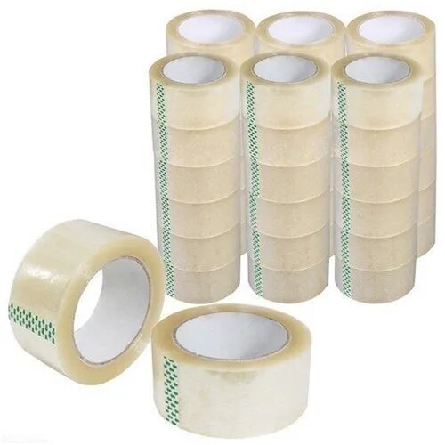 BOPP Tape - BOPP Film, 48mm x 66m x 0.05mm, Clear | Strong Seal, Durable, Versatile, Cost-effective, Easy Application, High Adhesion, Clear Visibility