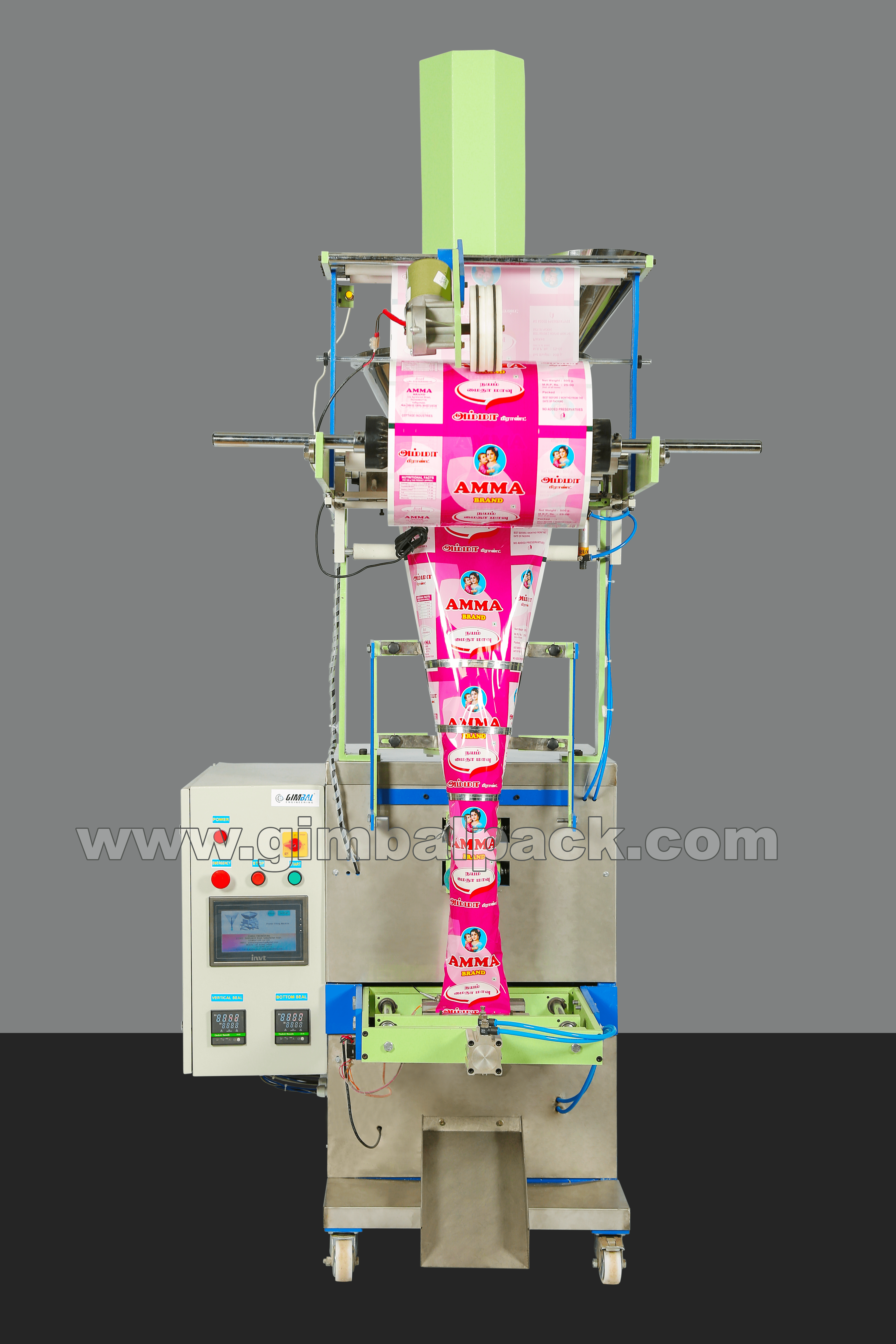 Spices Powder Pouch Packaging Machines