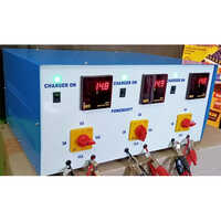 Stainless Steel Digital Two Wheeler Battery Charger