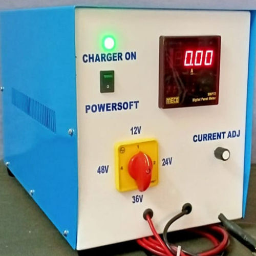 Stainless Steel Digital Battery Charger