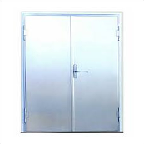 Press Steel 2 Side Door - Aluminum Alloy with Fiberglass Screen Netting | Ideal for Commercial Applications
